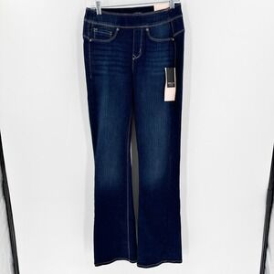 NWT NYDJ Venus Dark Wash Sculpt Pull-On Skinny Bootcut Denim Jeans Size 8
